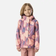 LIPPI - Chaqueta Niña Blizzard B-Dry Hoody Jacket Print Rosa Oscuro