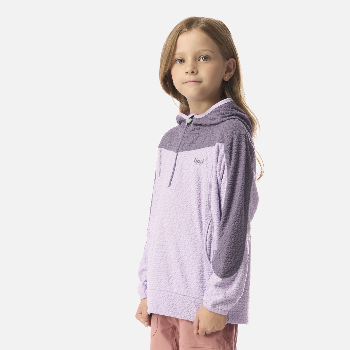 LIPPI - Polerón Niña Saltamontes Nano-F 14 Zip Hoody Lila Lippi