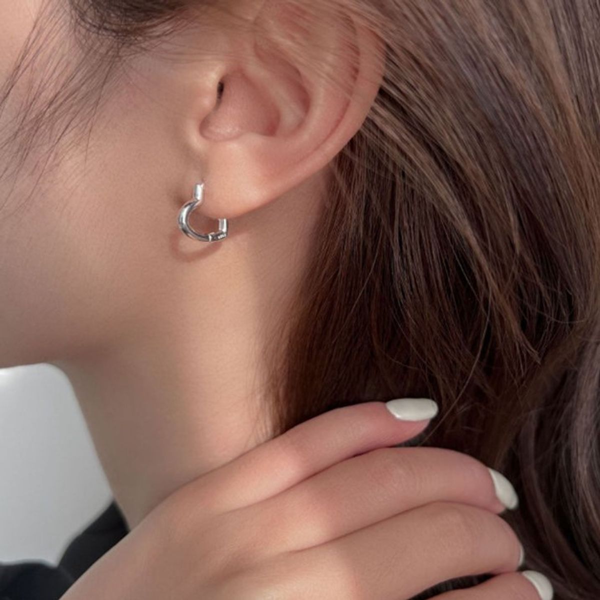 LUXURYJOYAS - Aros Pendientes Argolla Corazones Oro 18kt Bañado