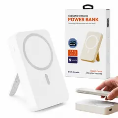 GENERICO - Batería externa Power Bank magnética inalámbrica de 10000 mAh