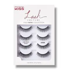 KISS - Set De Pestañas De Tira Faux Mink