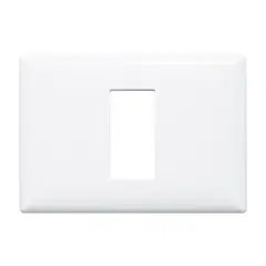 SINTHESI - Placa 1 Puesto S22 Blanco C-Soporte