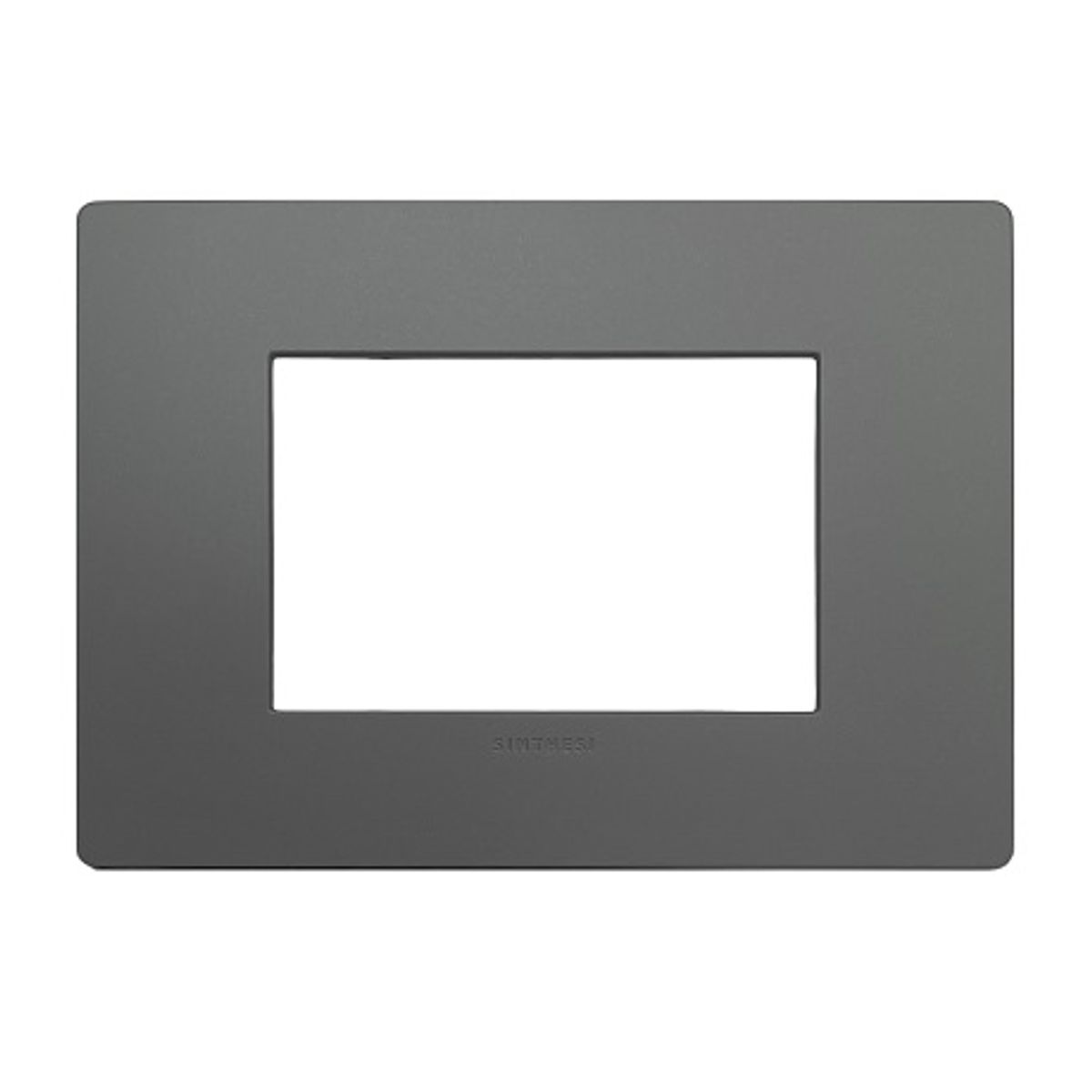 SINTHESI - Placa 3 Puestos S33 Grey Mate C-Soporte
