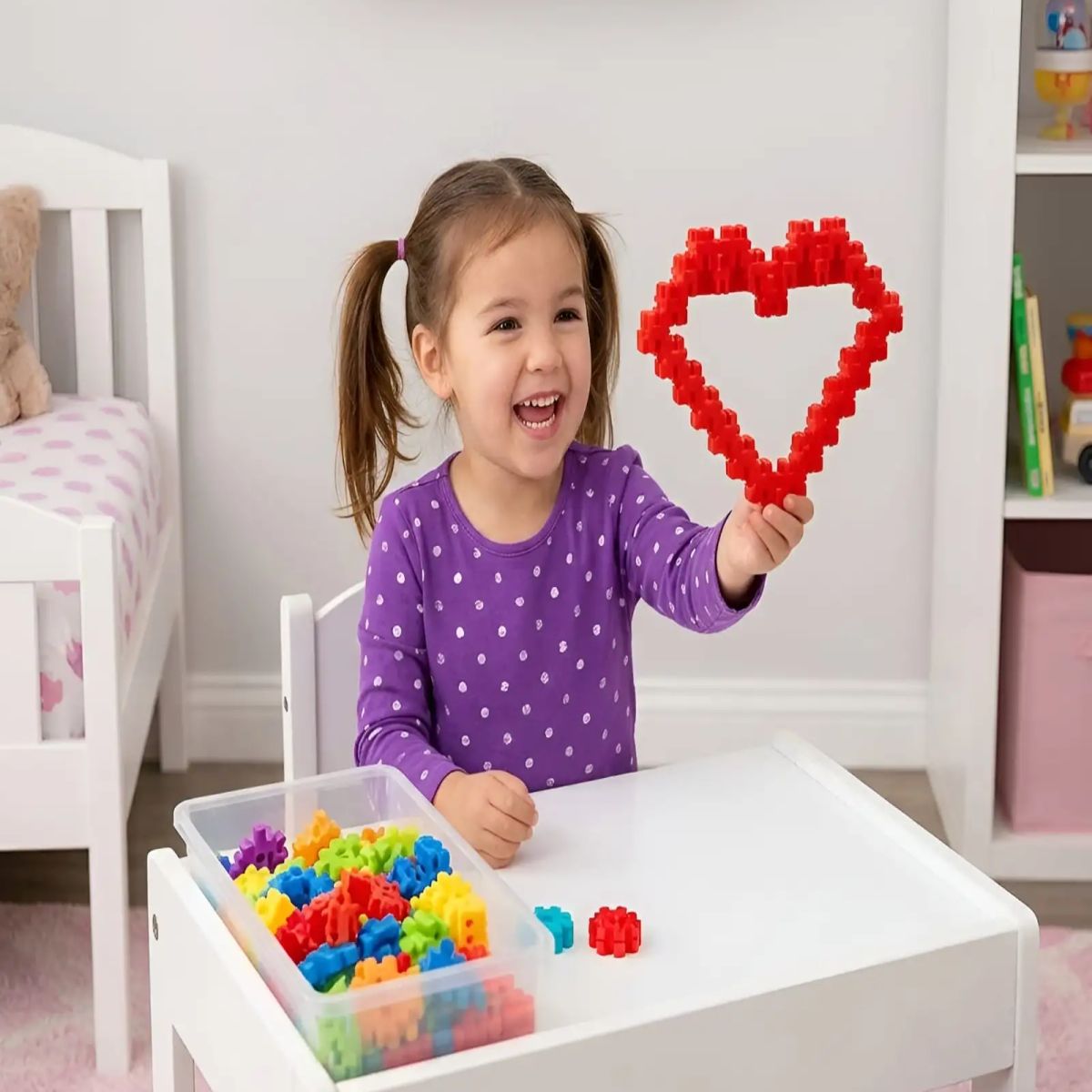 GENERICO - Set de Construcción Bloques Educativos 300 Piezas Woopie