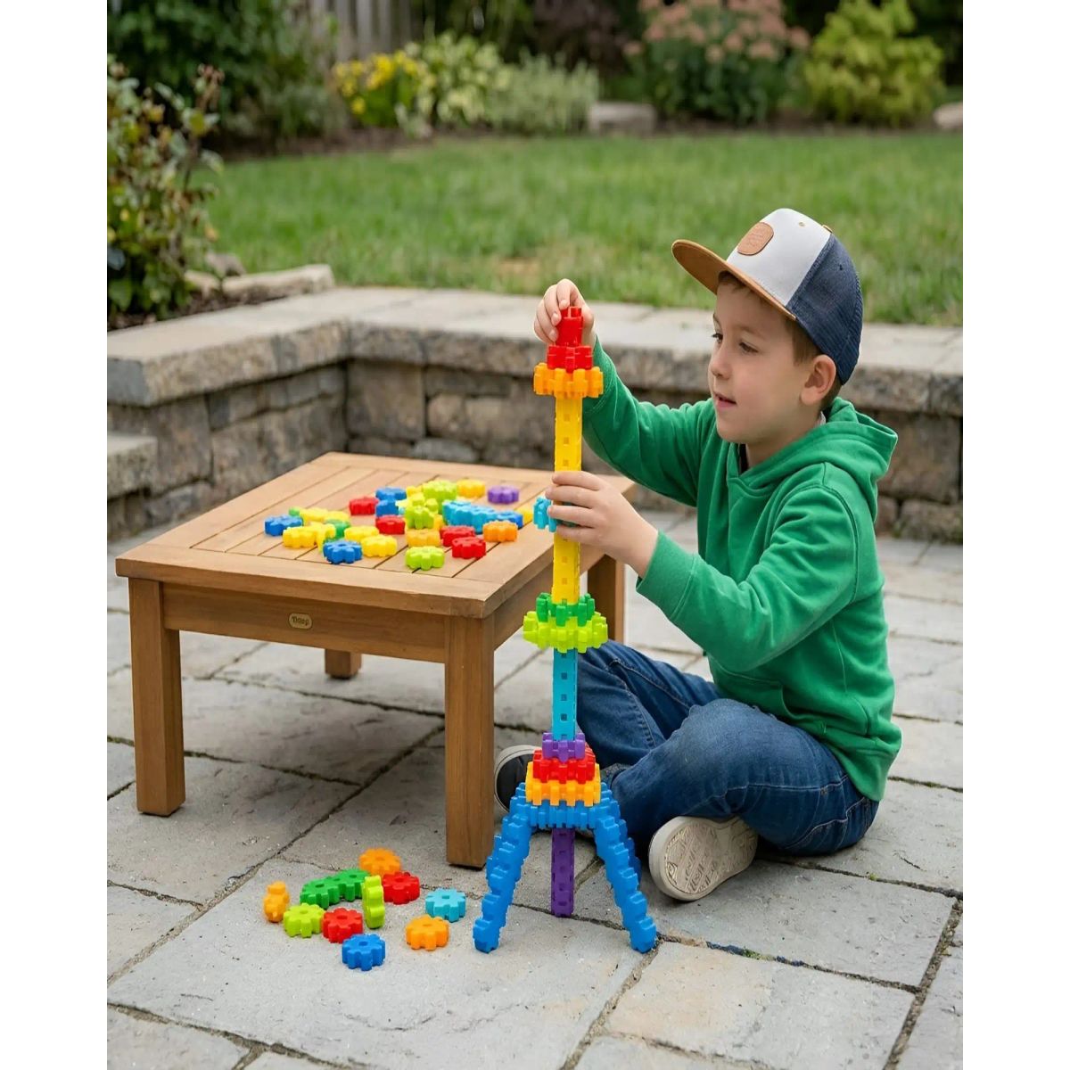 GENERICO - Set de Construcción Bloques Educativos 300 Piezas Woopie