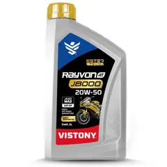 VISTONY - Aceite Moto Rayvon 4T J8000 20w50 Api Sp Jaso Ma2 1l