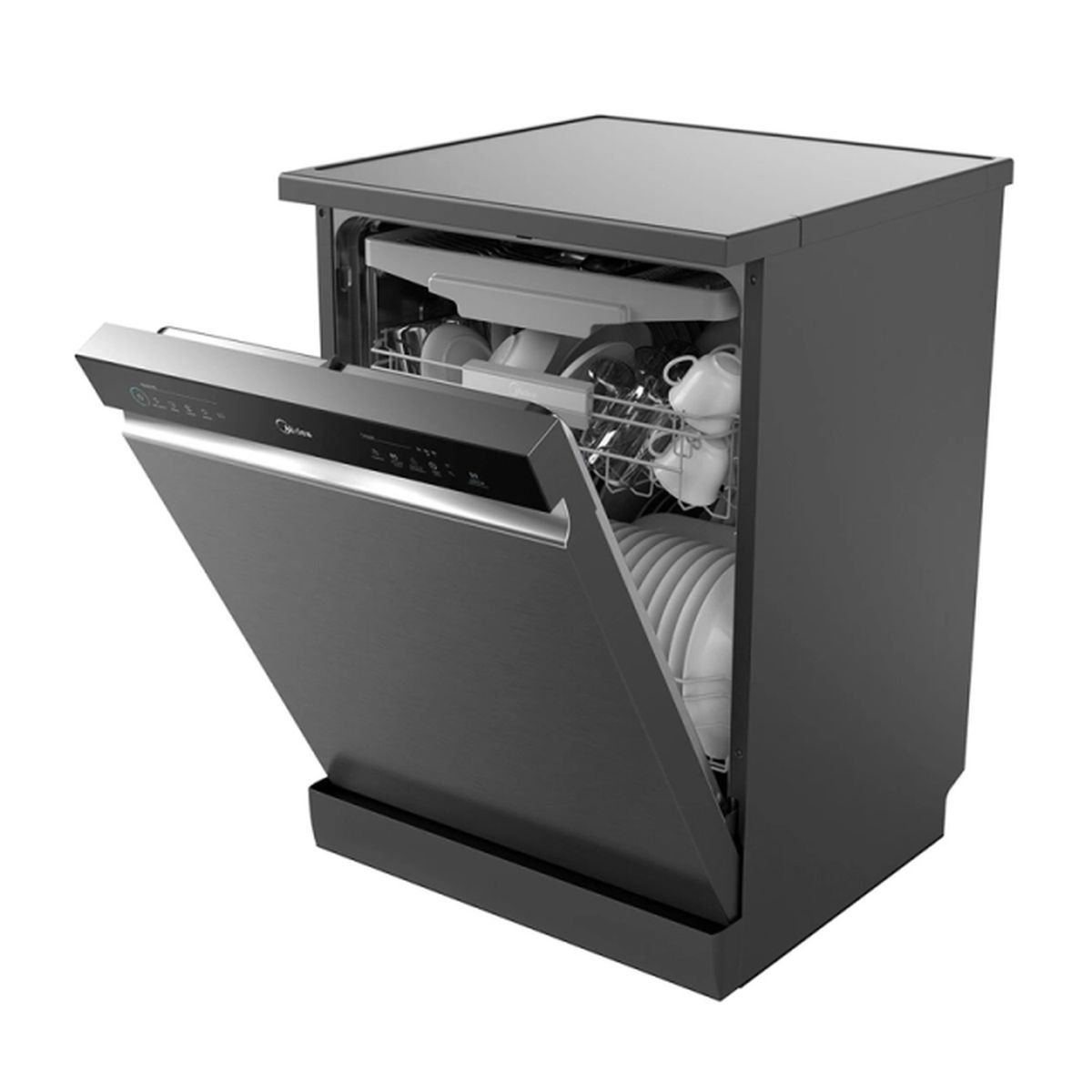 MIDEA - Lavavajillas Frontal Midea 15 Cubiertos MDWEF1533GBS