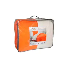 DORAL - CUBRECAMA SHERPA EMBOSSED KIDS 1.5 PLAZAS naranja