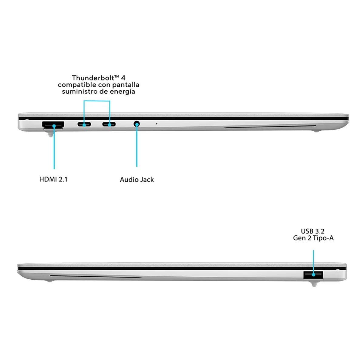ASUS - Notebook ASUS Zenbook S14 Intel Core Ultra 7 32GB RAM 1TB SSD OLED Touch 14"