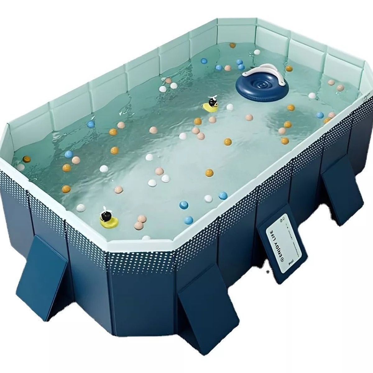 GENERICO - Piscina Alberca Rectangular 260 Cm Para Niños 5+ Años