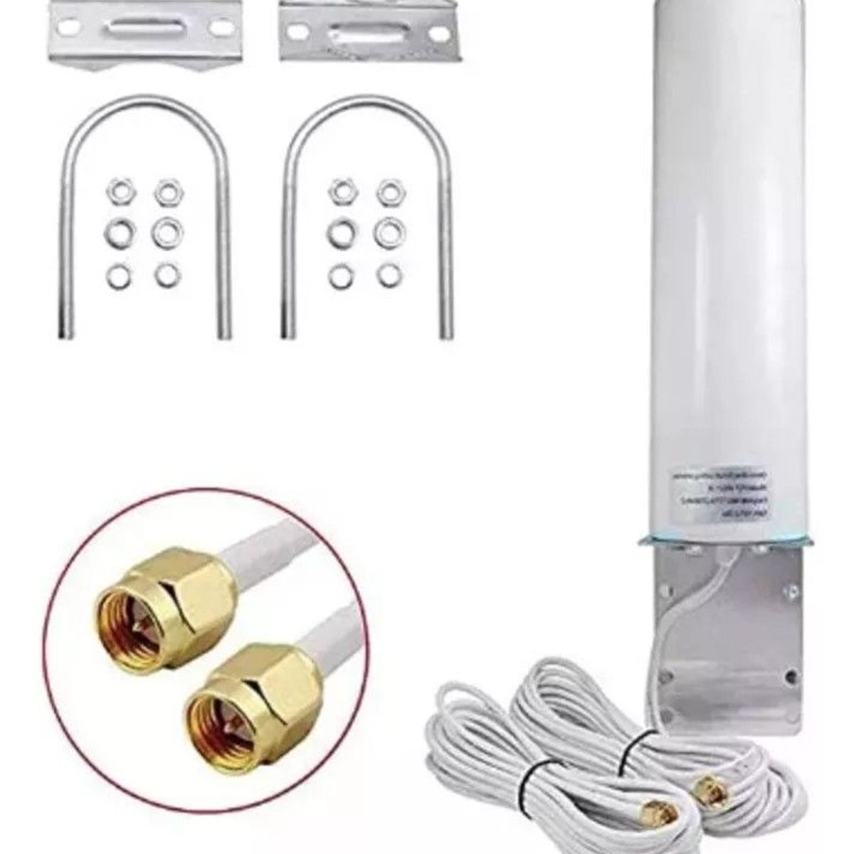 GENERICO - 12dbi 3g Antena Externa 4g Antena Módem Router Exterior