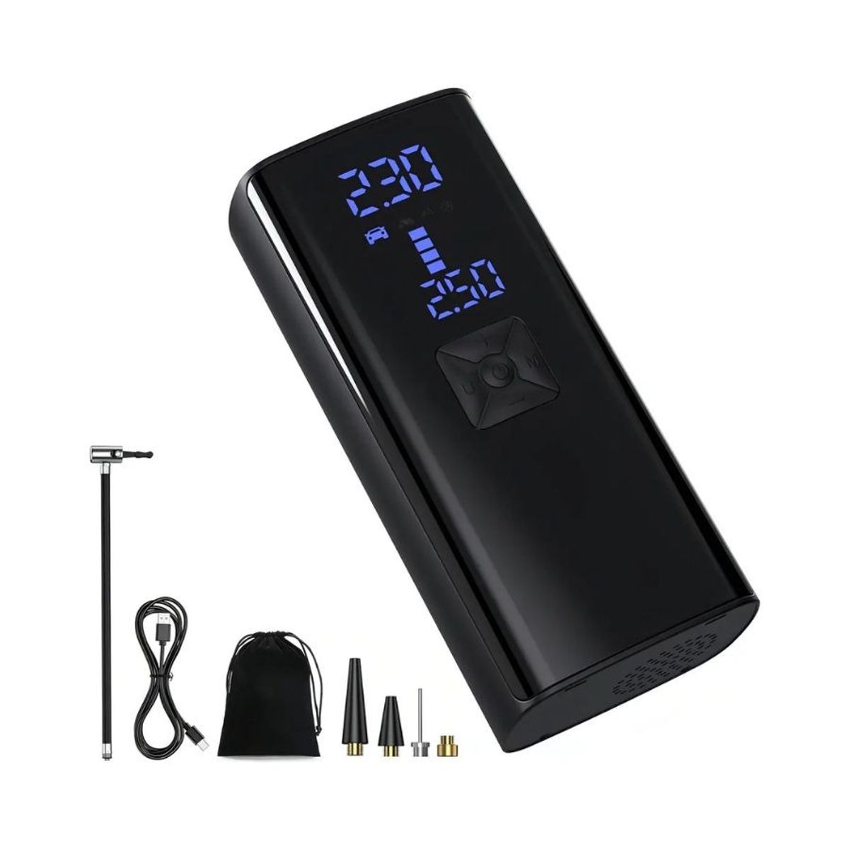 GENERICO - Compresor De Aire Digital Portátil 150 Psi Inalámbrico Mini
