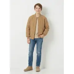 KIBOU - Chaqueta Acolchada Niño Parka Bomber Invierno Liviana