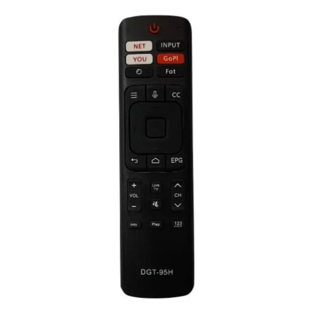GENERICO - CONTROL REMOTO GENERICO  SMART TV HISENSE + PILAS