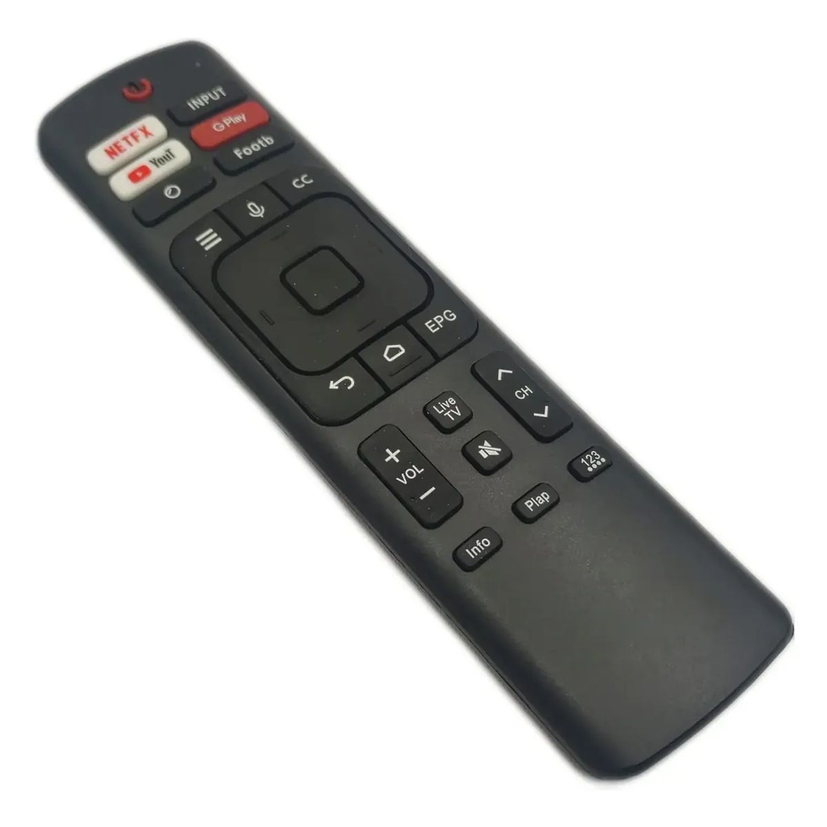 GENERICO - CONTROL REMOTO GENERICO  SMART TV HISENSE + PILAS