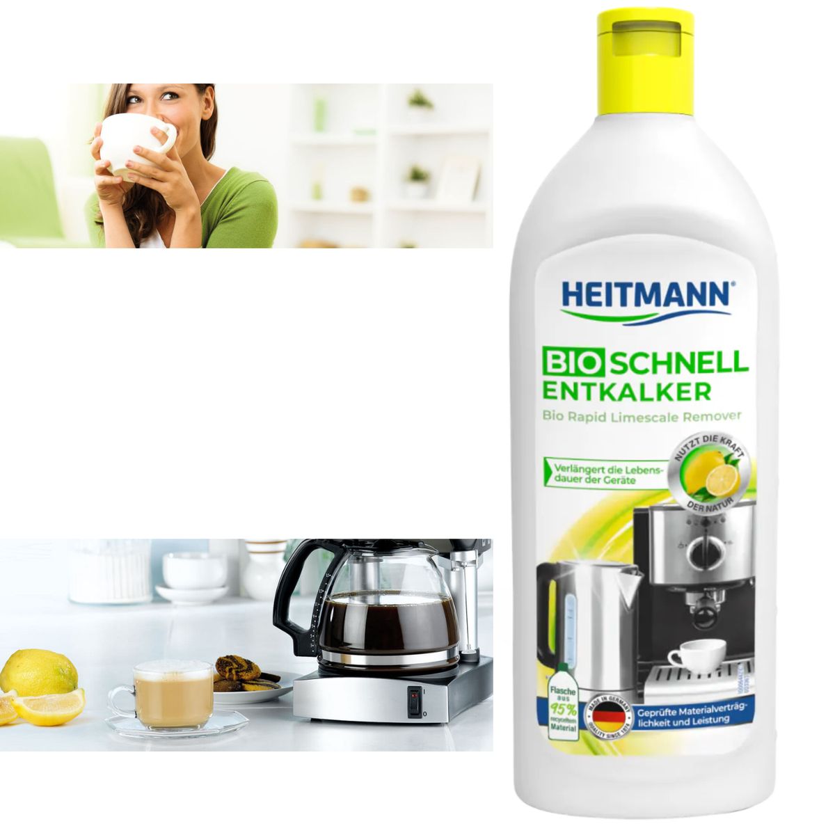 GENERICO - Descalcificador Limpiador De Cafeteras Y Hervidores 250ml