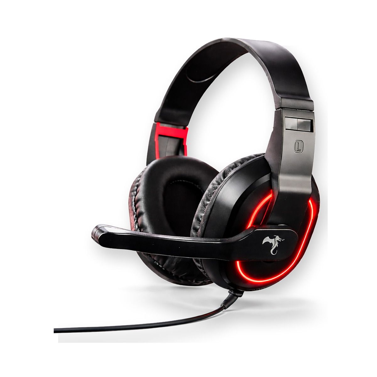 GENERICO - Audifonos Gamer Kolke Phoenix KGA-435 Jack 3.5 mm Con Microfono y Luces Led