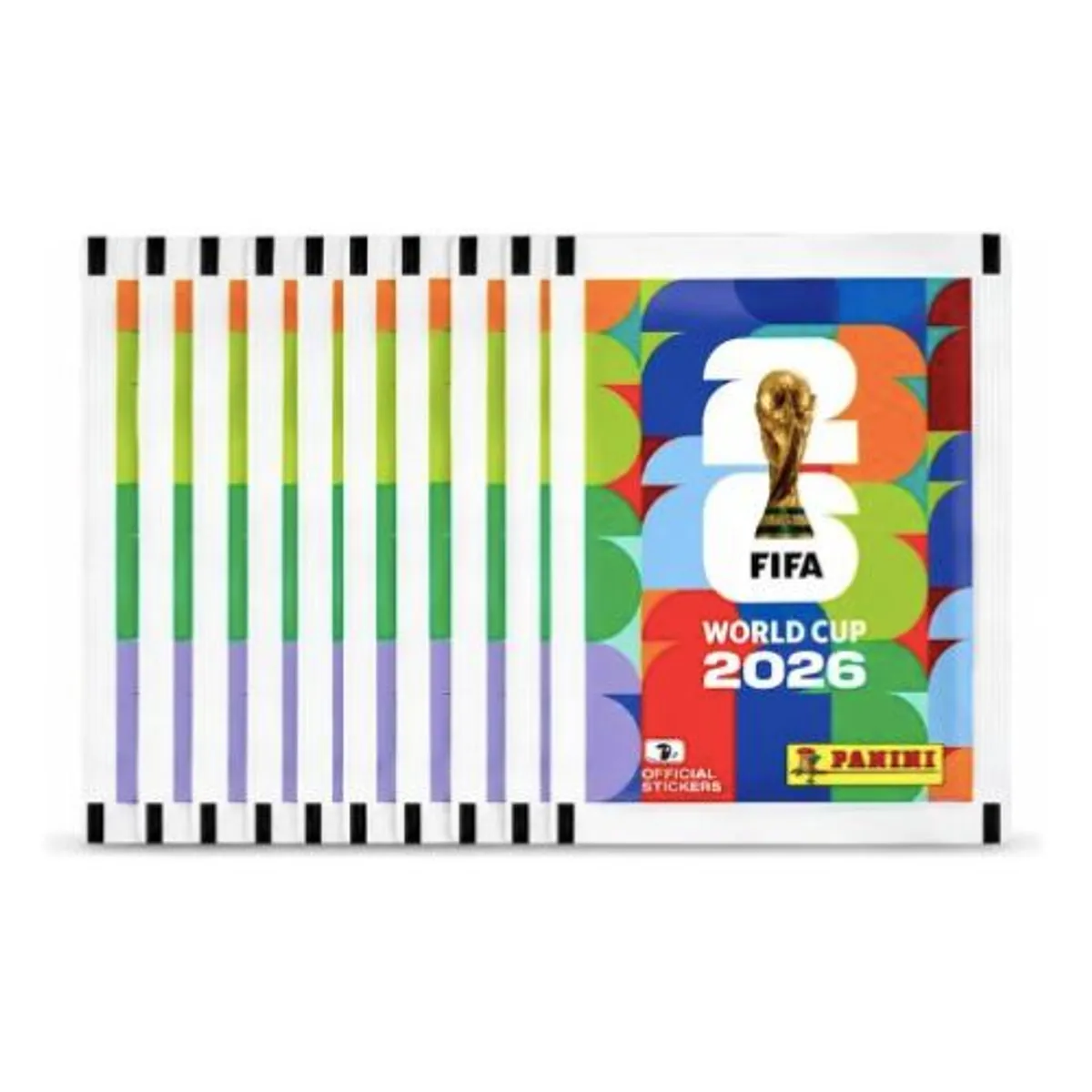 PANINI - Pack 10 Sobres Panini Mundial FIFA 2026 Oficiales