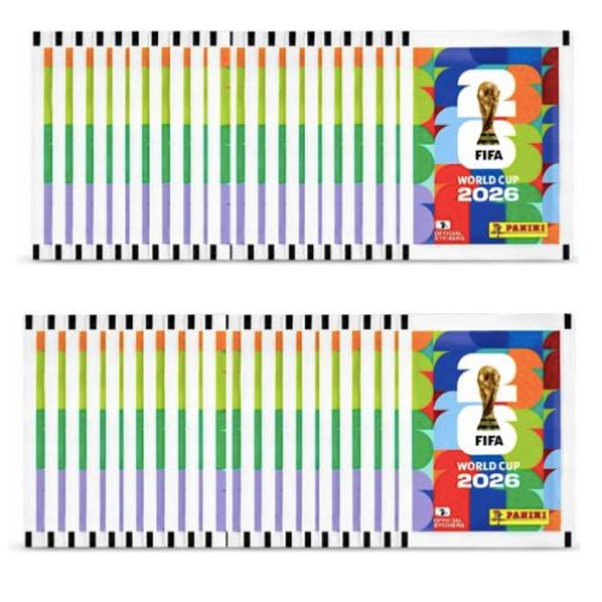 PANINI - Pack 50 Sobres Panini Mundial FIFA 2026 Oficiales