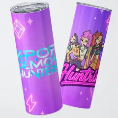 GENERICO - Vaso térmico 600ml - Diseño K-Pop Huntrix Edition