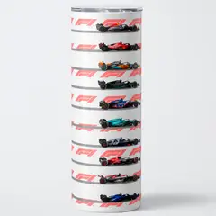 GENERICO - Vaso térmico 600ml - Diseño F1 Full Grid Lineup