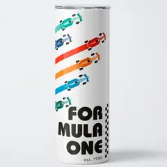 GENERICO - Vaso térmico 600ml - Diseño F1 Heritage Speed Trails