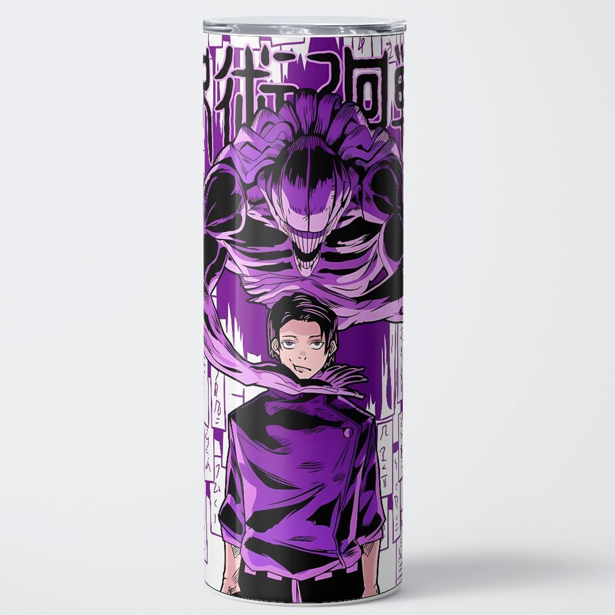 GENERICO - Vaso térmico 600ml - Diseño Yuta & Rika Cursed Bond