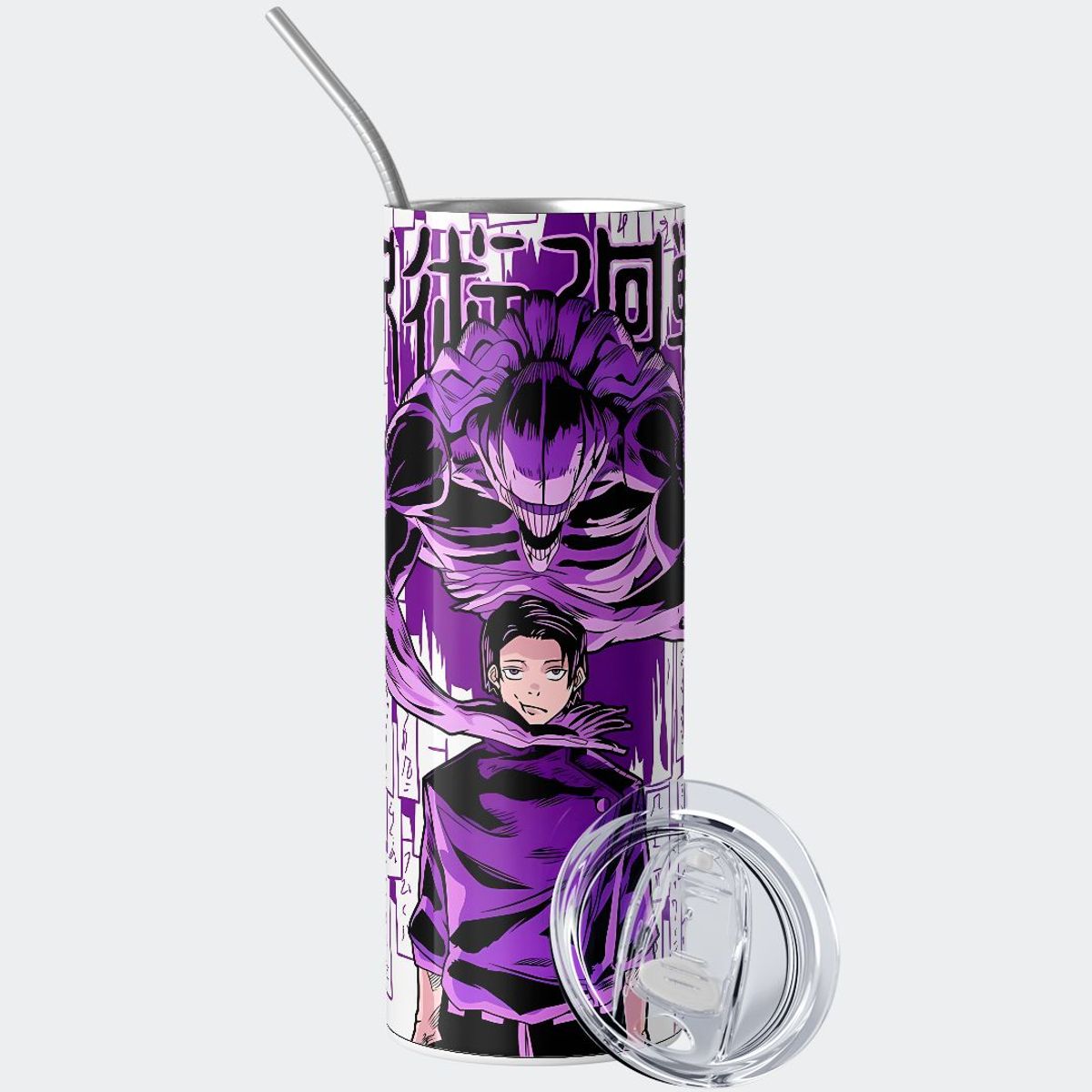 GENERICO - Vaso térmico 600ml - Diseño Yuta & Rika Cursed Bond
