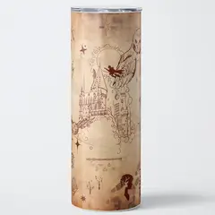 GENERICO - Vaso térmico 600ml - Diseño Harry Potter Marauders Map Edition