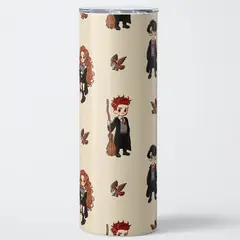 GENERICO - Vaso térmico 600ml - Diseño Harry Potter Chibi Golden Trio
