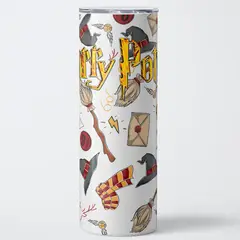 GENERICO - Vaso térmico 600ml - Diseño Harry Potter Wizarding Essentials
