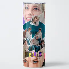 GENERICO - Vaso térmico 600ml - Diseño Felix Stray Kids Aesthetics