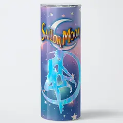 GENERICO - Vaso térmico 600ml - Diseño Sailor Moon Galactic Silhouette