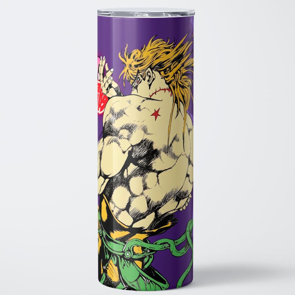 GENERICO - Vaso térmico 600ml - Diseño DIO Brando Shadow World