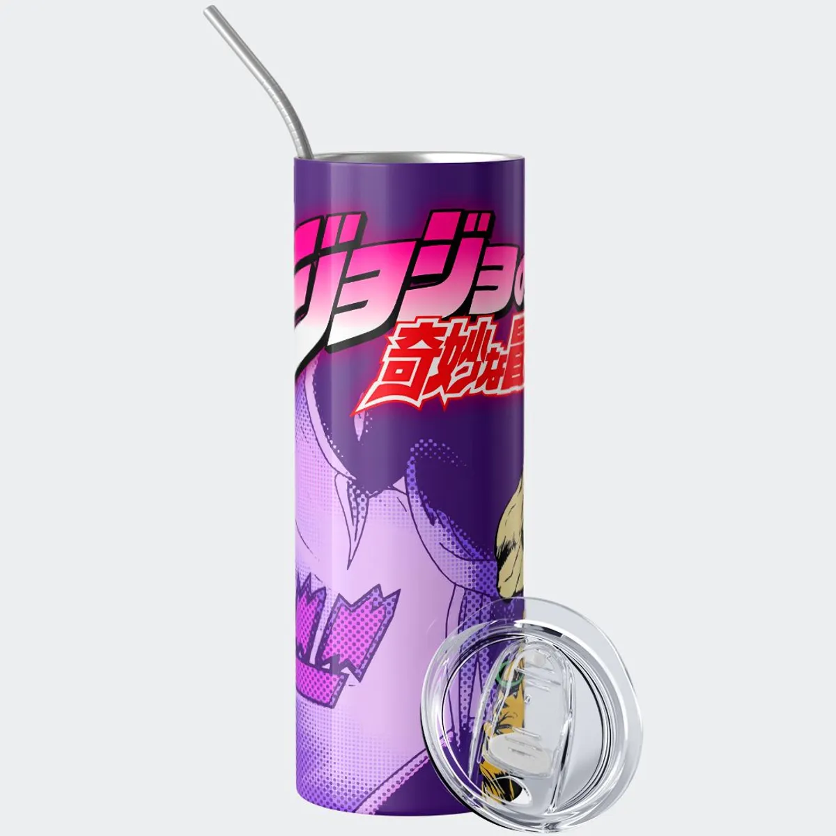 GENERICO - Vaso térmico 600ml - Diseño DIO Brando Shadow World