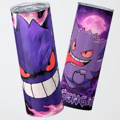 GENERICO - Vaso térmico 600ml - Diseño Gengar Shadow Moon
