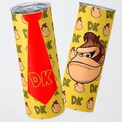GENERICO - Vaso térmico 600ml - Diseño Donkey Kong Classic Tie