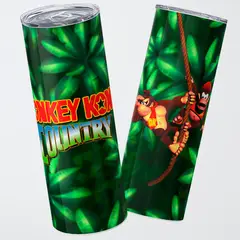 GENERICO - Vaso térmico 600ml - Diseño Donkey Kong Country