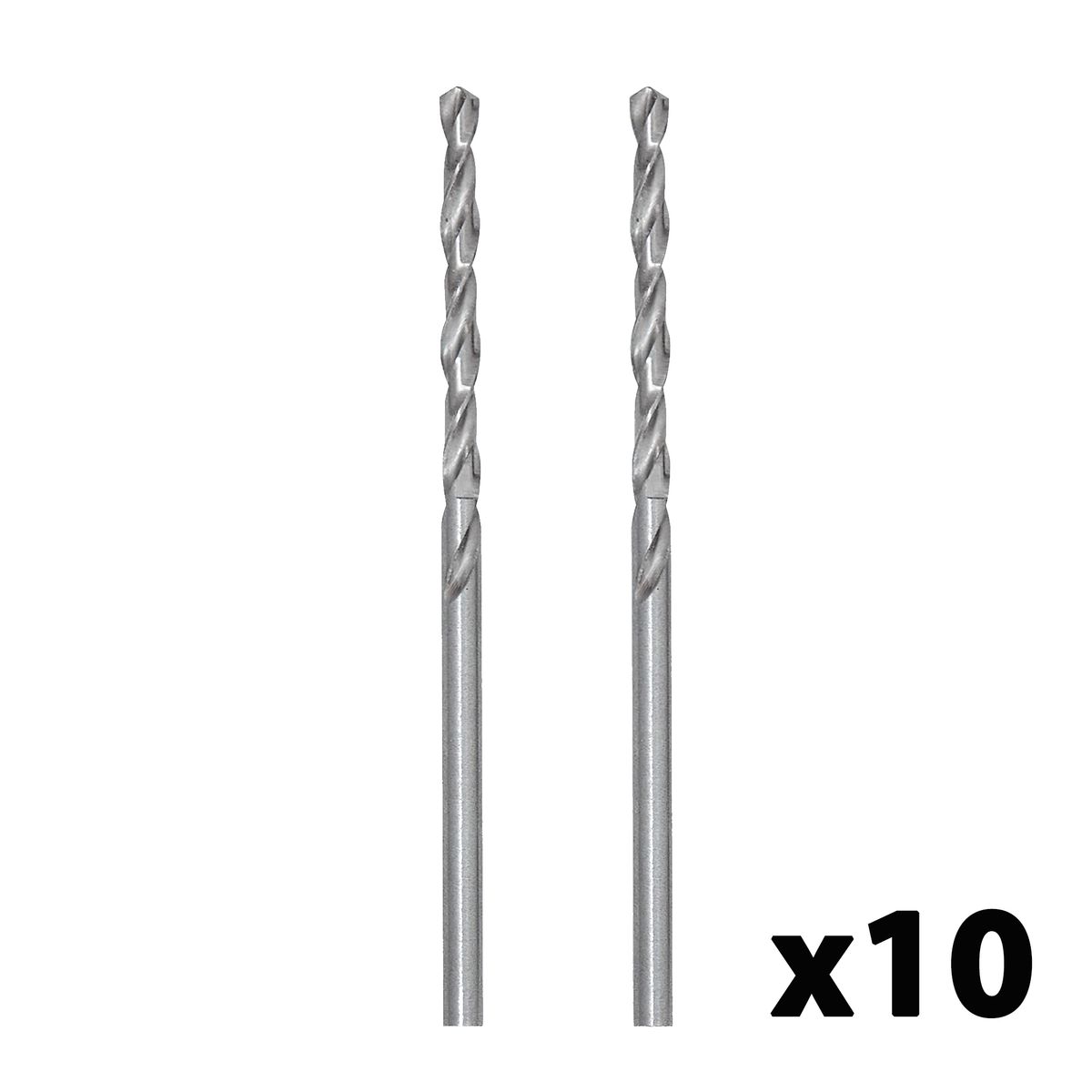 10 displey de 2 brocas acero rápido (HSS) 2.5mm DEWALT, marca DEWALT - Foto Principal
