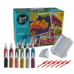 GENERICO - Arte con arena en familia actividad creativa y sensorial para compartir. Diversión sin pantallas