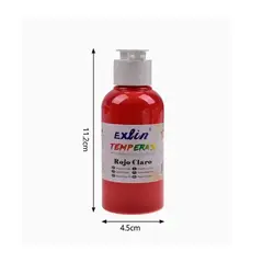 GENERICO - Temperas de Colores - Rojo