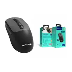 MOTOMO - Mouse MO-B014 Bluetooth/ inalámbrico 2,4Ghz 5 botones recargable
