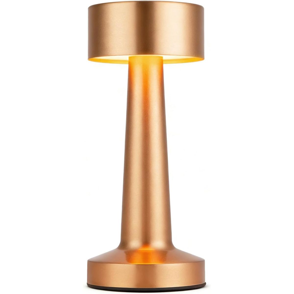 TSKY CHILE SHOPPING - Lámpara de mesa LED portátil con sensor táctil, brillo de 3 niveles, batería recargable