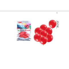 GENERICO - Globos Perlado Rojo 25Cm