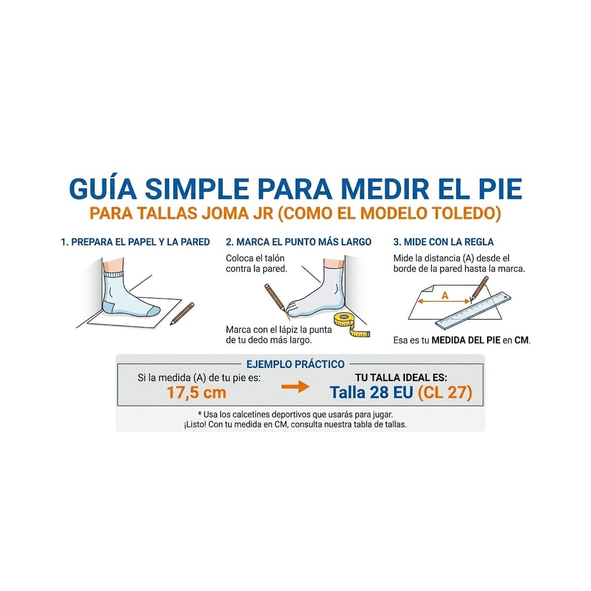 JOMA - Zapatilla Joma Toledo Junior  Futbol Sala  Indoor