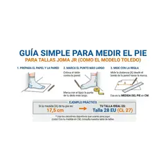 JOMA - Zapatilla Toledo Junior Futbol Sala Indoor