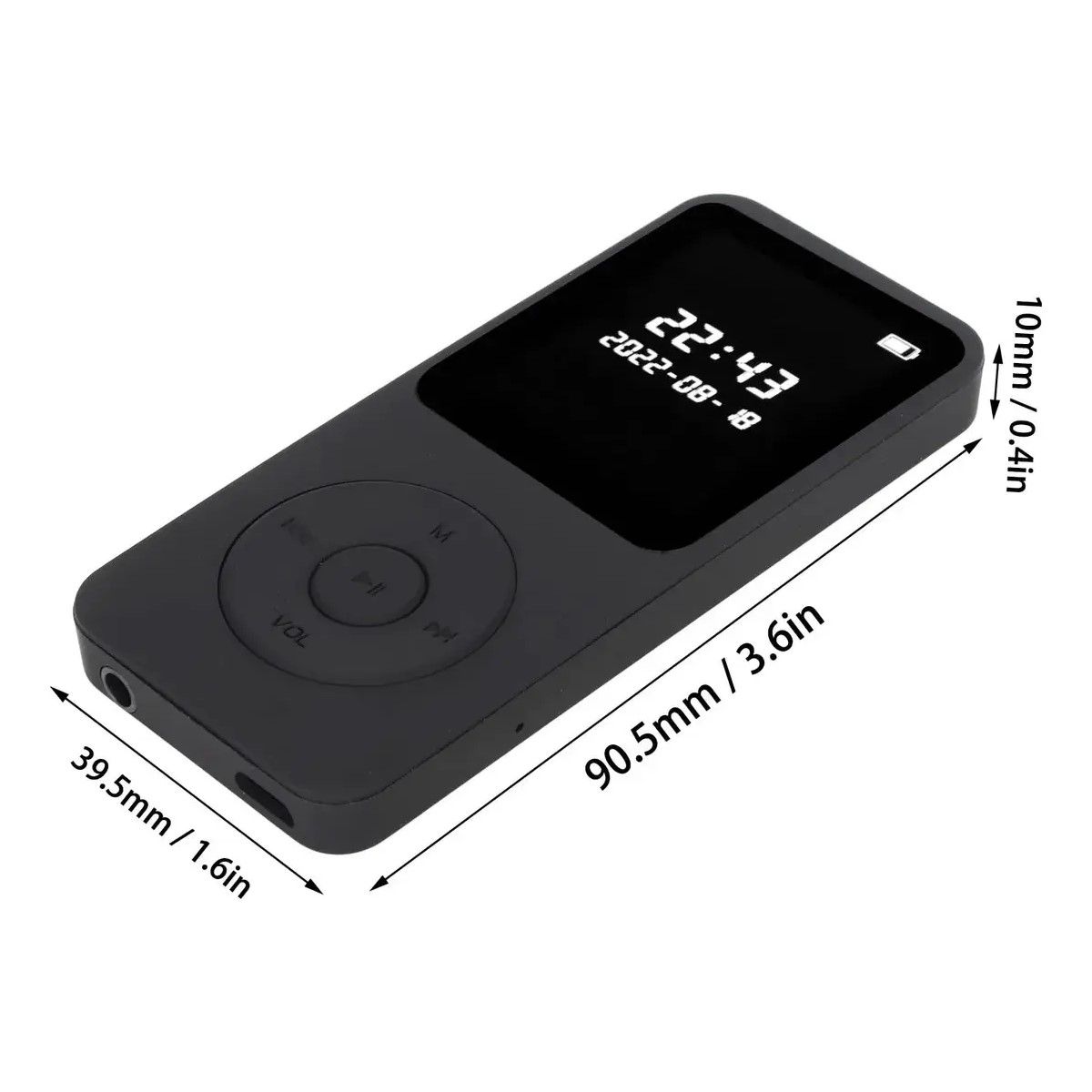GENERICO - Reproductor De Música Mp3 Bluetooth Con Tarjeta Tf De 32 Gb BELUG