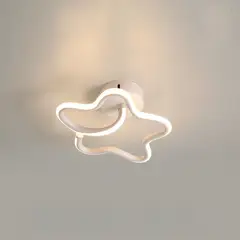 FRANZA - Estrella LED absorbedor de techo blanco