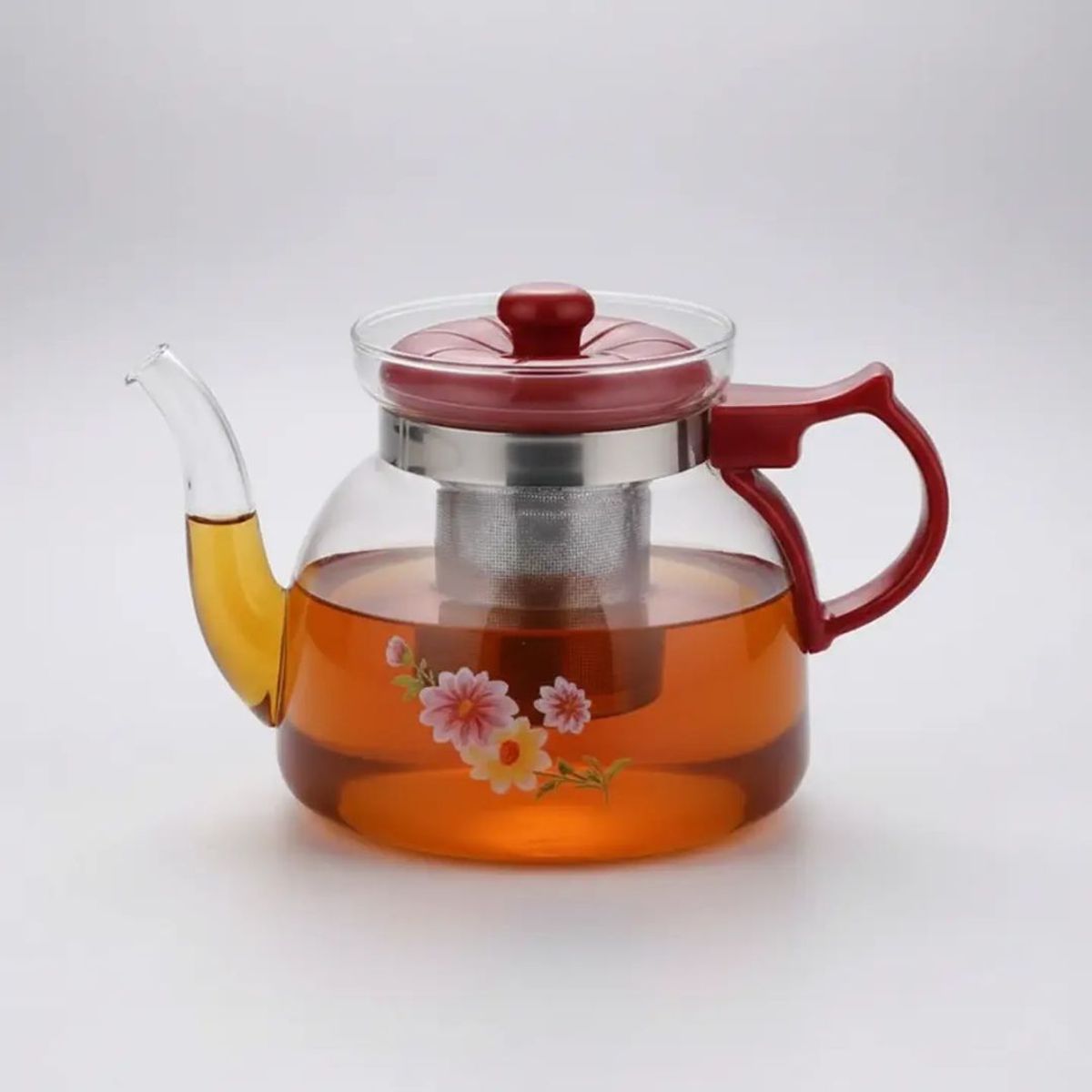 GENERICO - Tetera De Vidrio Templado Con Infusor 850 Ml