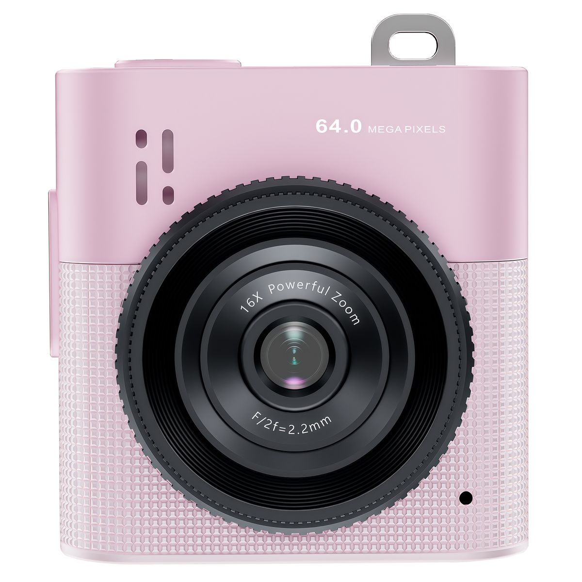 RENVMEXY - Cámara Mini S5 64MP con Zoom 16x y Pantalla 1.4 Sin Tarjeta TF